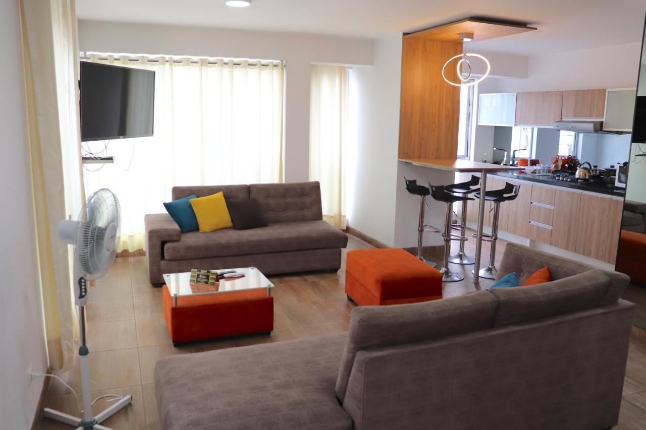 Apartmán Residencial Cafferata Lima Exteriér fotografie